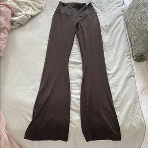 Aerie brown bootcut leggings